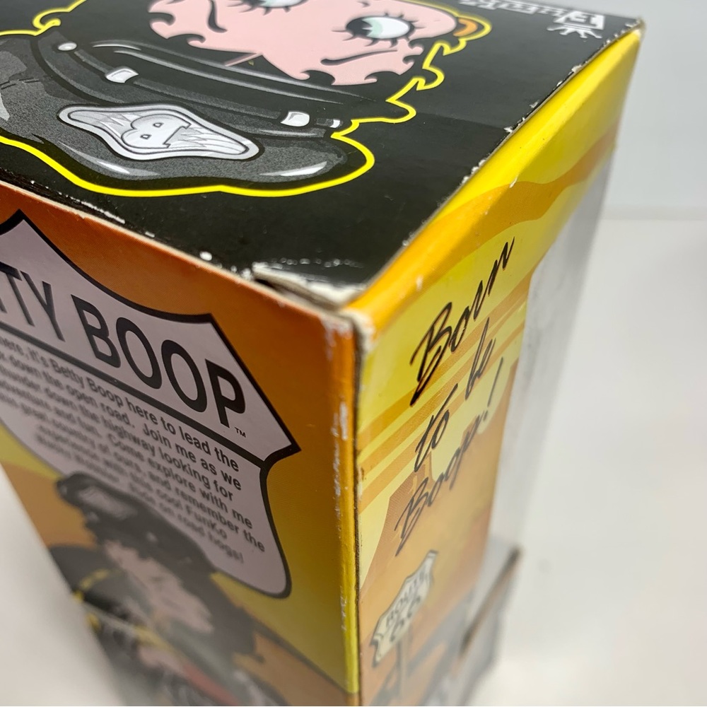 Funko Betty “Biker” Boop Wacky Wobbler. collectible Betty Boop bobble head - Picture 10 of 15